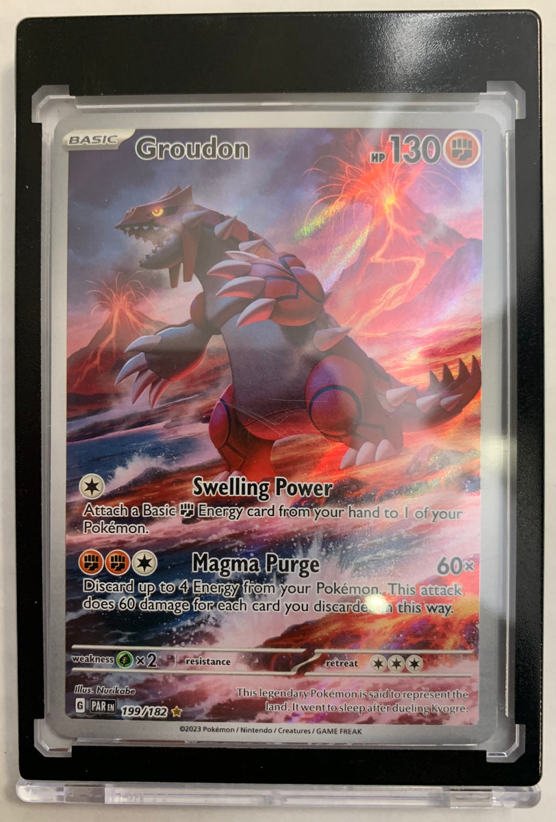 groudon pokemon card gx POKEMON S/V4 PARADOX RIFT