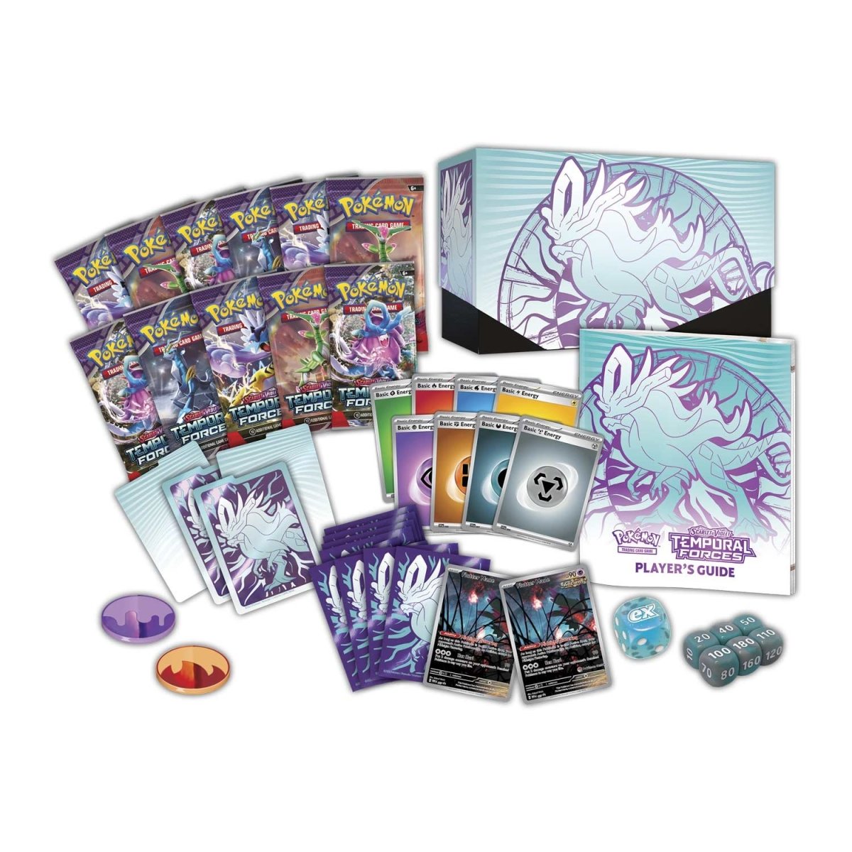 POKEMON SCARLET & VIOLET 05 TEMPORAL FORCES ELITE TRAINER BOX SEALED C –  Mint Sports Cards & Collectibles