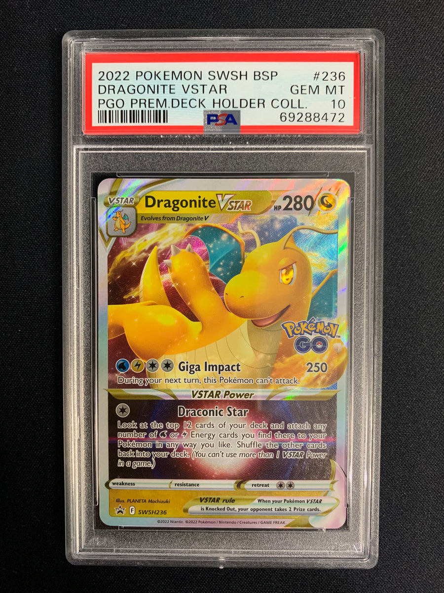 2022 POKEMON GO DRAGONITE VSTAR PROMO #SWSH236