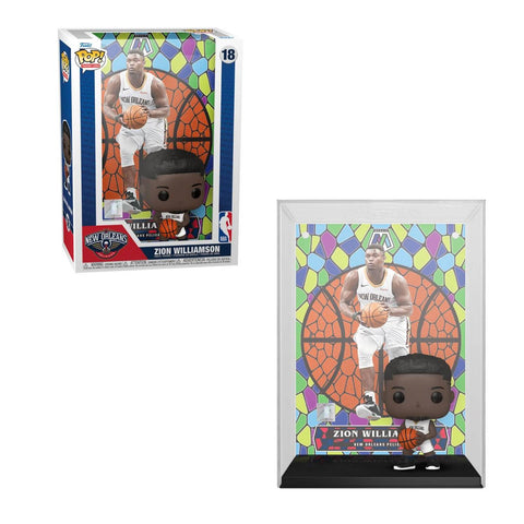 FUNKO MOSAIC STAINED GLASS TRADING CARD ZION WILLIAMSON VINYL FIGURE - CHRISTMAS BLOWOUT SALE!!!