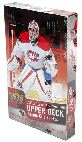 2015-16 UPPER DECK HOCKEY SERIES 1 HOBBY BOXES