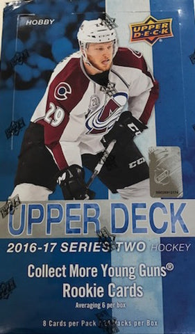 2016-17 UPPER DECK HOCKEY SERIES 2 HOBBY BOX