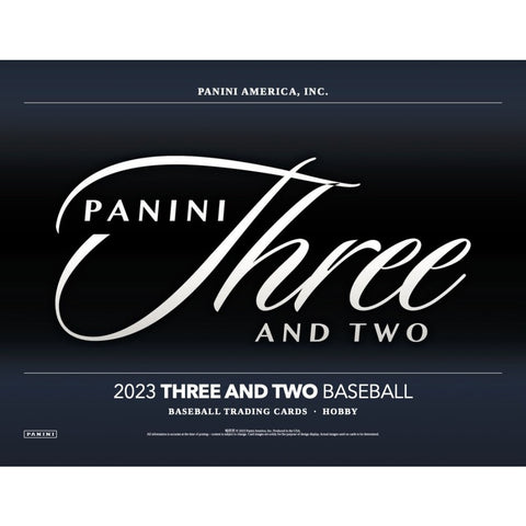 2023 PANINI THREE AND TWO BASEBALL HOBBY BOXES
