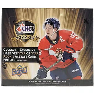 2022-23 UPPER DECK CHL HOCKEY HOBBY BOXES  - SALE!