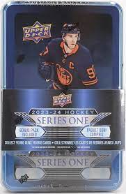 2023-24 UPPER DECK HOCKEY SERIES 1 TINS