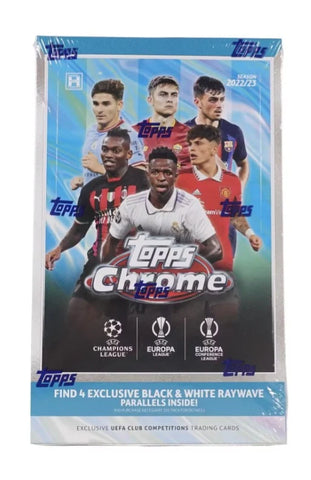 2022-23 TOPPS CHROME UEFA CLUB SOCCER HOBBY LITE BOXES - BRAND NEW!