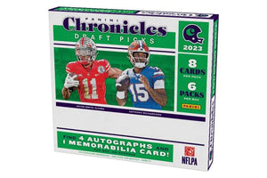 2023 PANINI CHRONICLES DRAFT PICKS FOOTBALL HOBBY BOXES - NEW!