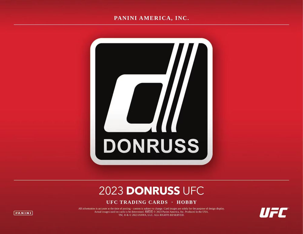 2023 PANINI DONRUSS UFC HOBBY BOXES - ON SALE!!!