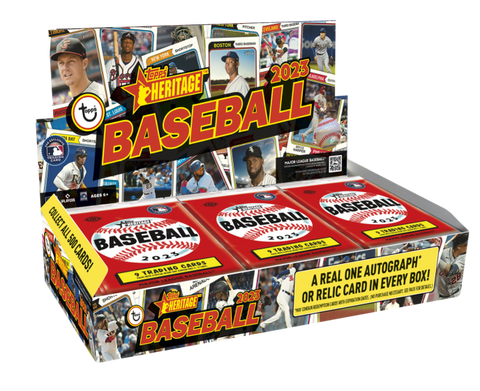 2023 TOPPS HERITAGE BASEBALL HOBBY BOXES - ON SALE SAVE $15