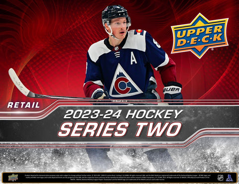 2023-24 UPPER DECK HOCKEY SERIES 2 BLASTER BOX - PRE ORDER