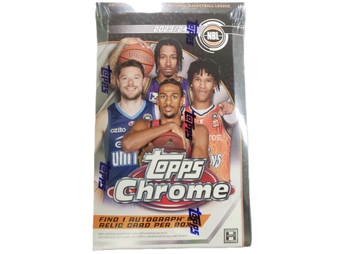 2023-24 TOPPS CHROME NBL BASKETBALL HOBBY BOX - CLEARANCE SALE!