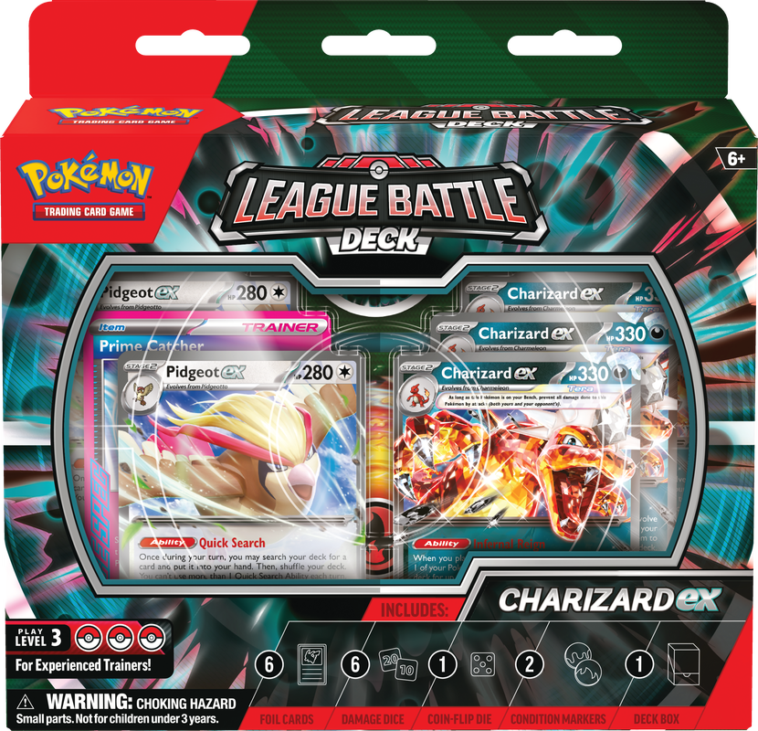 POKEMON CHARIZARD EX LEAGUE BATTLE DECK - CHRISTMAS SALE!