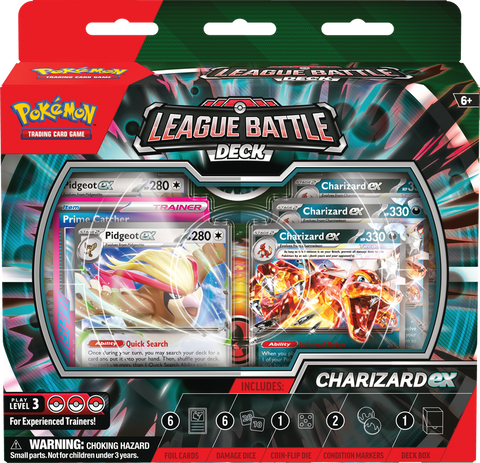 POKEMON CHARIZARD EX LEAGUE BATTLE DECK - CHRISTMAS SALE!