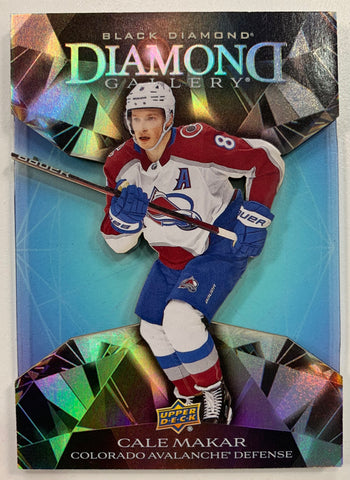 2023-24 UD BLACK DIAMOND HOCKEY #DG-MA - CALE MAKAR DIAMOND GALLERY ACETATE