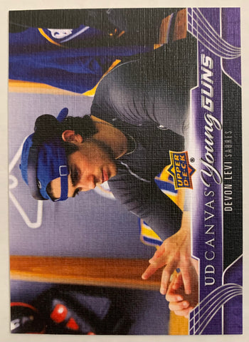 2023-24 UPPER DECK SERIES 2 HOCKEY #C228 BUFFALO SABRES - DEVON LEVI CANVAS YOUNG GUNS ROOKIE