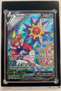 2022 POKEMON SW&SH ASTRAL RADIANCE FULL ART STARMIE V ULTRA RARE - #TG13/TG30 - MINT!