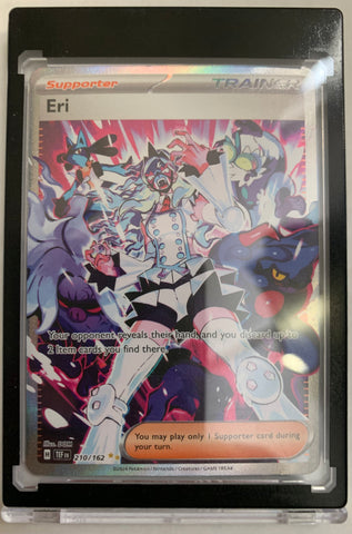 2024 POKEMON S/V TEMPORAL FORCES -  ERI FULL ART ULTRA RARE TRAINER 210/162 - PACK FRESH!