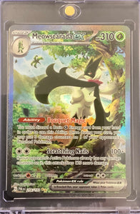 POKEMON S/V PALDEA EVOLVED - MEOWSCARADA EX SPECIAL ILLUSTRATION RARE 256/193 - MINT