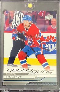 2024-25 UPPER DECK HOCKEY #229 MONTREAL CANADIENS - LANE HUTSON YOUNG GUNS ROOKIE CARD - MINT