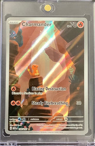 2023 POKEMON S&V 151 - CHARMANDER SPECIAL ILLUSTRATION RARE #168/165 - MINT!