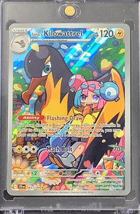 2025 POKEMON S&V JOURNEY TOGETHER - IONO'S KILOWATTREL SPECIAL ILLUSTRATION RARE #163/159 - MINT!