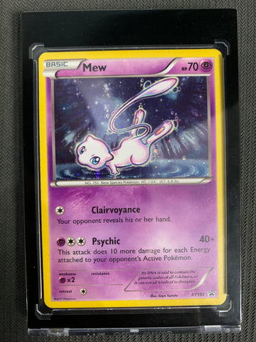 2017 POKEMON MEW BLACK STAR PROMO RARE XY192 -  LP