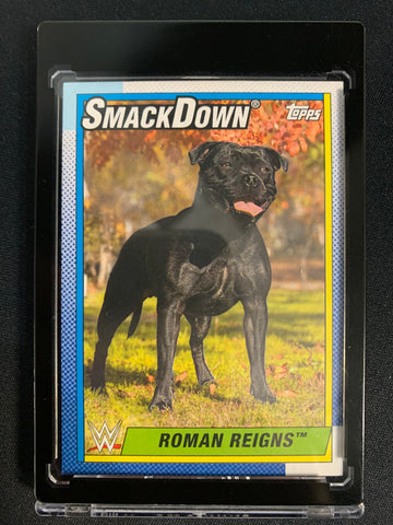 2021 TOPPS WWE HERITAGE #70 - ROMAN REIGNS IMAGE VARIATION SSP