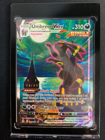 POKEMON SW&SH EVOLVING SKIES UMBREON VMAX ALTERNATE ART SECRET 215/203