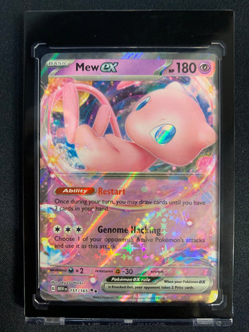 POKEMON S/V 151 - MEW EX HALF ART ULTRA RARE 151/165 - MINT