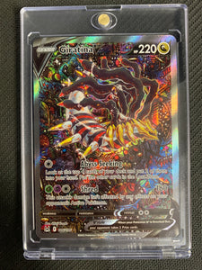 2022 POKEMON LOST ORIGIN GIRATINA V ALTERNATE ART RARE #186/196 - MINT