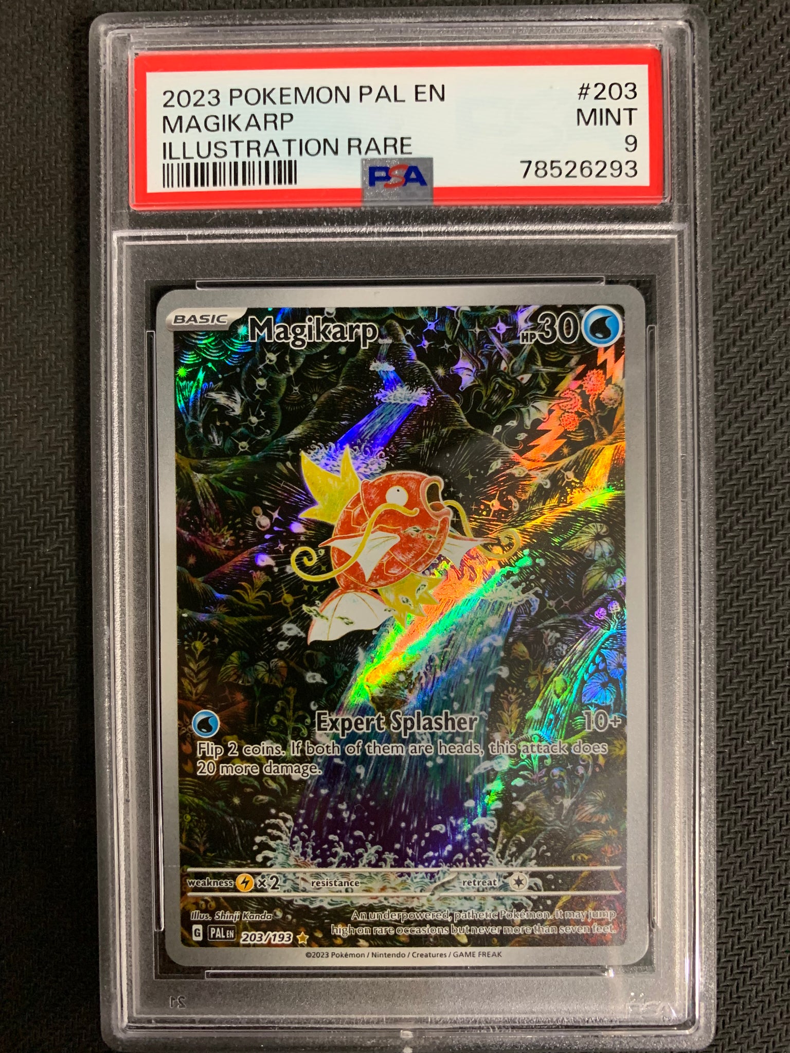 POKEMON S/V PALDEA EVOLVED - MAGIKARP SPECIAL ILLUSTRATION RARE 203/19 Mint Sports Cards & Collectibles POKEMON S/V PALDEA EVOLVED - MAGIKARP SPECIAL ILLUSTRATION RARE 203/19 Mint Sports Cards & Collectibles