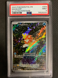 POKEMON S/V PALDEA EVOLVED - MAGIKARP SPECIAL ILLUSTRATION RARE 203/193 - GRADED PSA 9 MINT