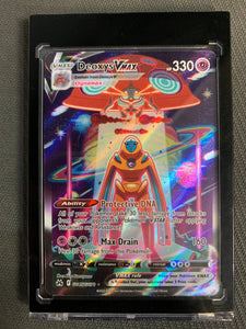 2023 POKEMON SW&SH CROWN ZENITH DEOXYS VMAX FULL ART GG45/GG70 - PACK FRESH!