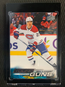 2022-23 UPPER DECK HOCKEY #451 MONTREAL CANADIENS  -JURAJ SLAFKOVSKY YOUNG GUNS ROOKIE - PACK FRESH!