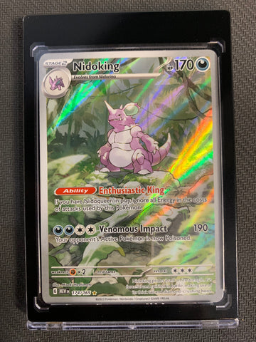 POKEMON S/V 151 - NIDOKING SPECIAL ILLUSTRATION RARE 174/165 - MINT