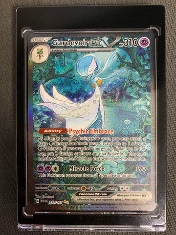 POKEMON S/V PALDEAN FATES - GARDEVOIR EX SPECIAL ILLUSTRATION RARE 233/091 - MINT