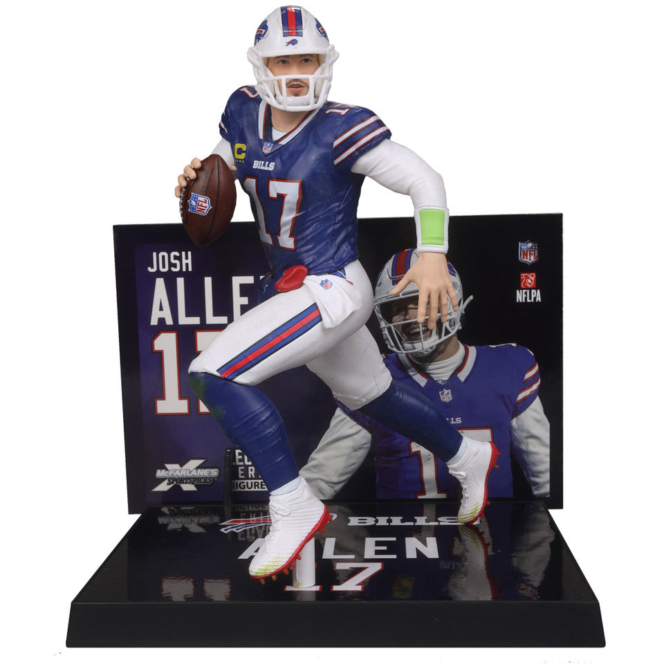 MCFARLANE'S SPORTSPICKS NFL FIGURE - JOSH ALLEN 7" SCALED POSED FIGURE