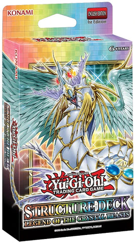 YUGIOH LEGENDS OF THE CRYSTAL BEASTS STRUCTURE DECK - ON SALE