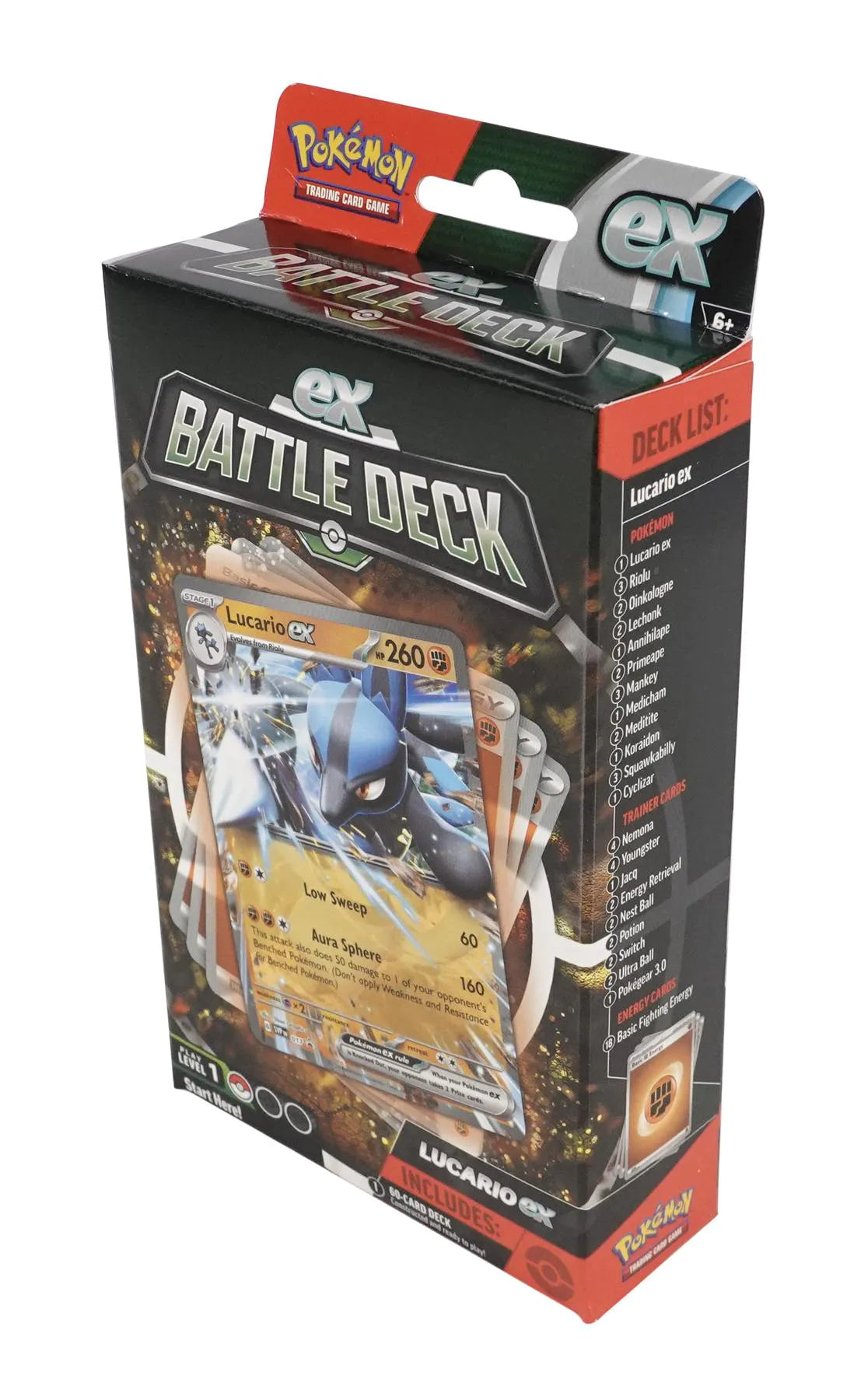 POKEMON SCARLETT & VIOLET LUCARIO EX BATTLE DECK - CHRISTMAS SALE!