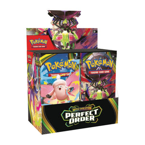 how to pre order pokemon booster boxes Pokemon Perfect Order Booster Box Sealed Case – MHDEALSPLUS main image 0