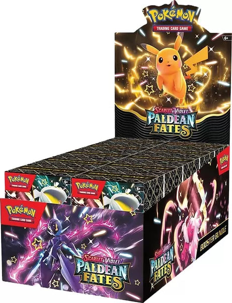 POKEMON SCARLET & VIOLET 4.5 PALDEAN FATES BOOSTER BUNDLE DISPLAY OF 10 - ON SALE WHILE SUPPLIES LAST!