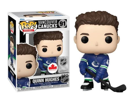 FUNKO POP HOCKEY - 91 QUINN HUGHES - VANCOUVER CANUCKS