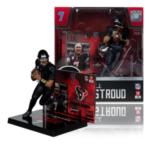 MCFARLANE'S SPORTSPICKS NFL FIGURE - CJ STROUD 7" SCALED POSED FIGURE - NEW!