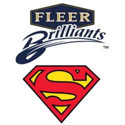 2025 UD FLEER BRILLIANTS SUPERMAN MEGA BOX - NEW