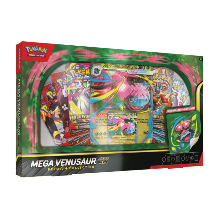POKEMON MEGA VENUSAUR EX PREMIUM COLLECTION BOX PRE ORDER - NEW
