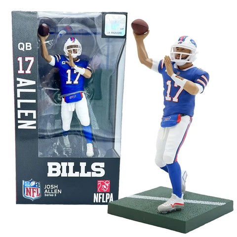 PREMIUM SPORTS ARTIFACTS - NFL 6" PREMIUM VINYL FIGURINE - JOSH ALLEN SERIES 3 - CHRISTMAS BLOWOUT SALE!!!