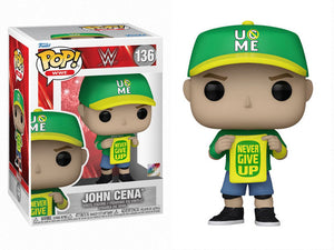 FUNKO POP WWE  - 136 - JOHN CENA "NEVER GIVE UP"