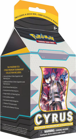 POKEMON TCG CYRUS PREMIUM TOURNAMENT COLLECTION BOX - ON SALE SAVE $10