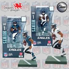 PREMIUM SPORTS ARTIFACTS - NFL 6" PREMIUM VINYL FIGURINE - JALEN HURTS SERIES 3 SET OF 2