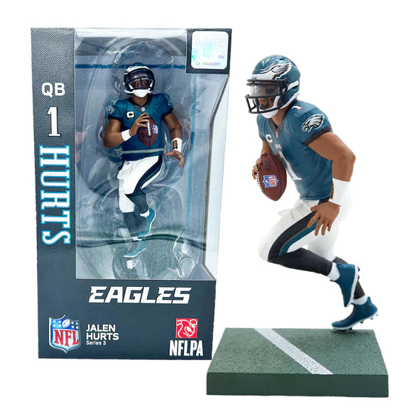 PREMIUM SPORTS ARTIFACTS - NFL 6" PREMIUM VINYL FIGURINE - JALEN HURTS SERIES 3 - CHRISTMAS BLOWOUT SALE!!!